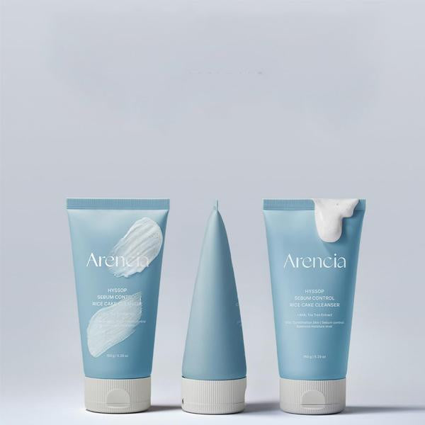 Arencia - Limpiador Facial Hyssop Sebum Control Rice Cake Cleanser