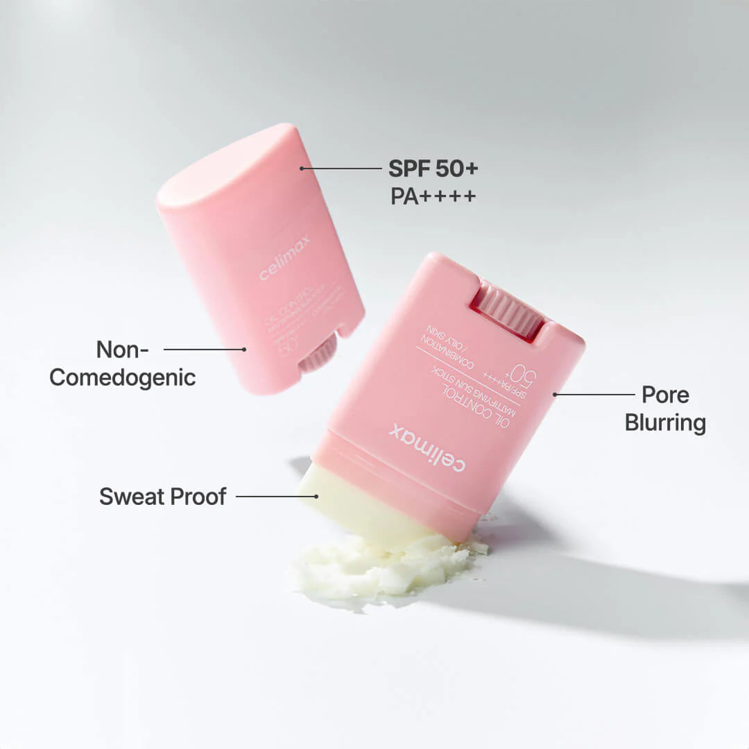 Celimax - Oil Control Mattifying Sun Stick 50+SPF/PA++++