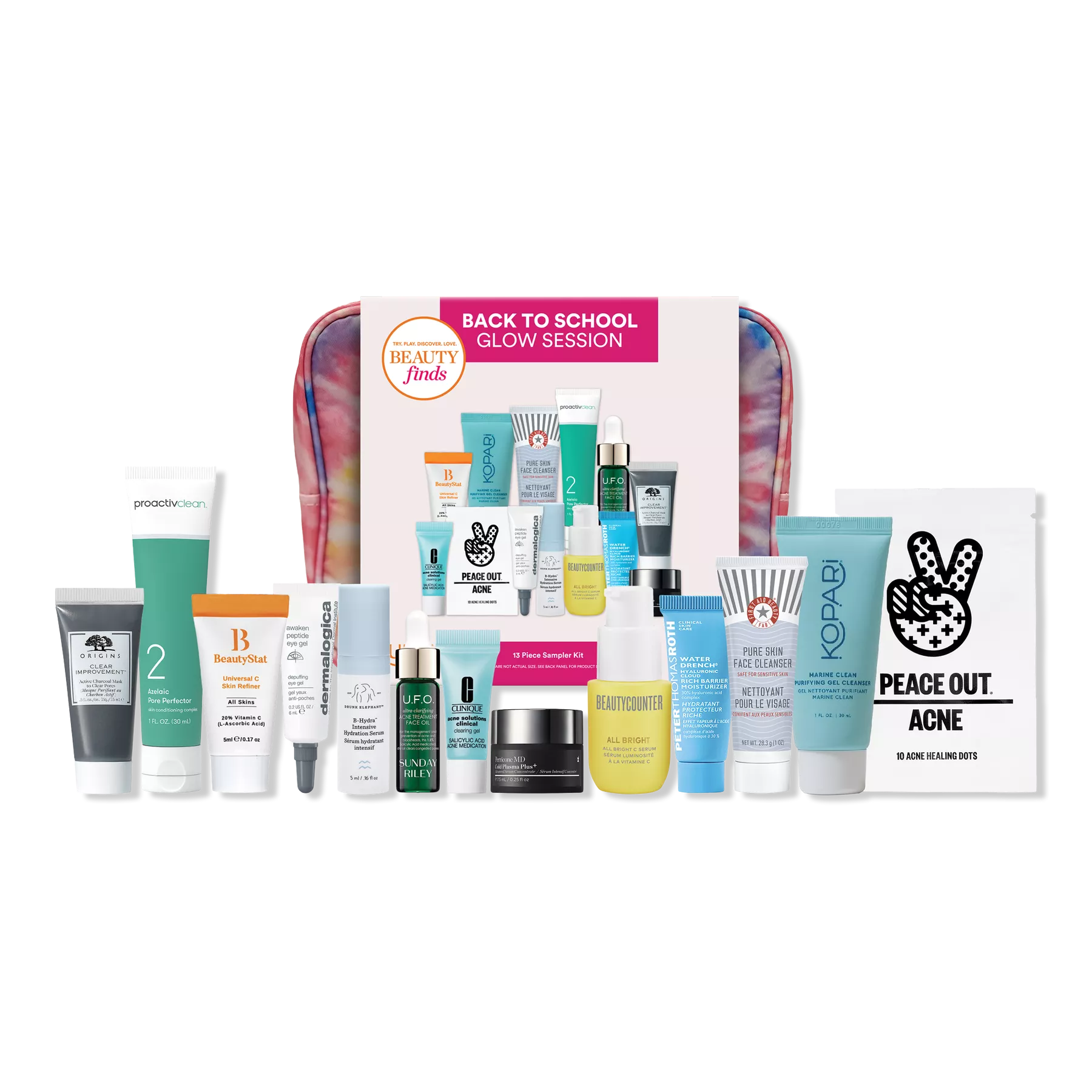 Beauty Finds by ULTA Beauty Back To School Glow Session Sampler Kit