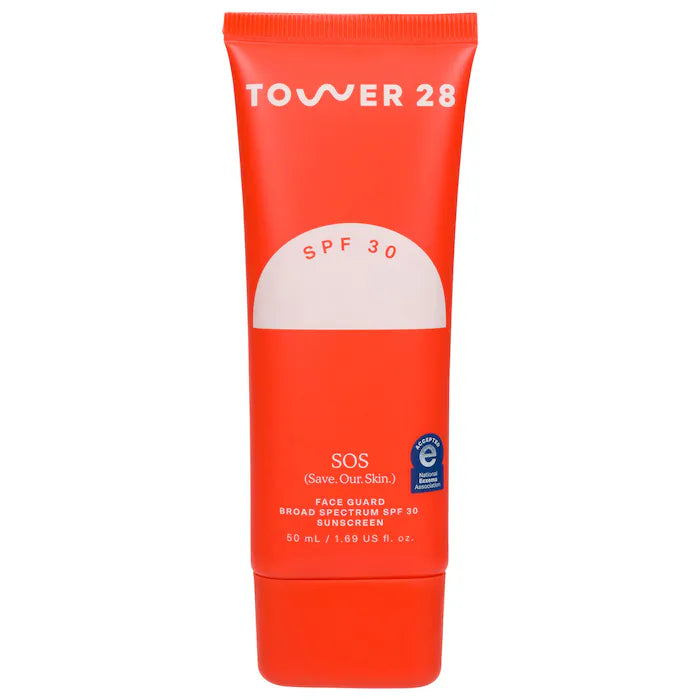 ⚠️ Tower 28 Beauty  SOS FaceGuard SPF 30 Mineral Sunscreen **BAJO-PEDIDO**