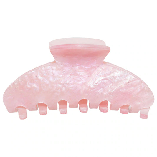Emi Jay Sweetheart Hair Claw Clip in Pink Angel Food **BAJO-PEDIDO**