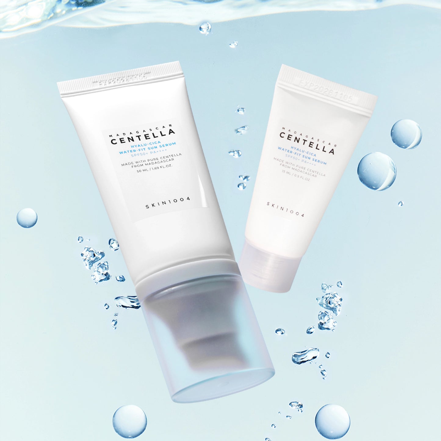 SKIN1004 - Hyalu-Cica Water-Fit Sun Serum Value Set