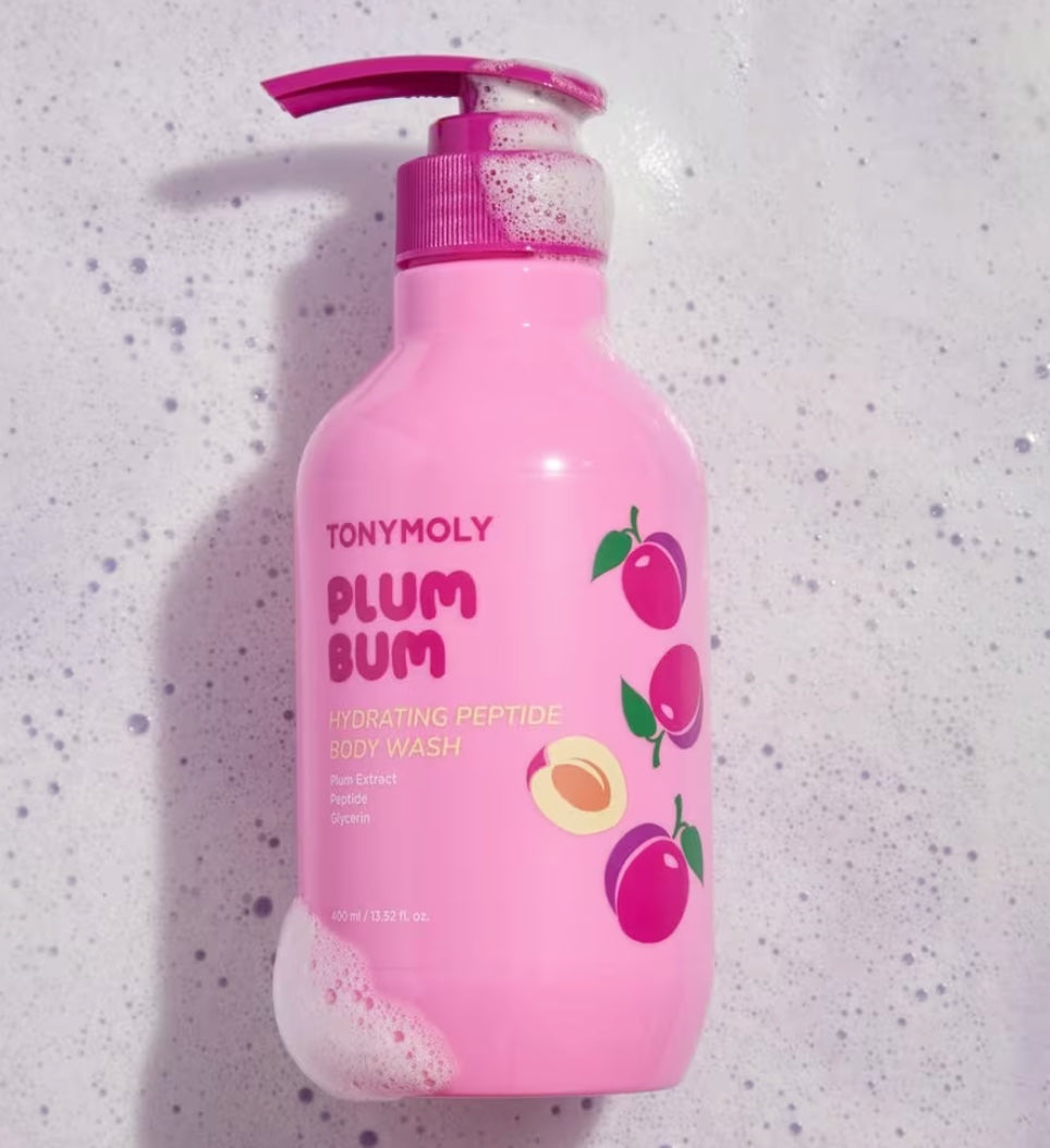 TONYMOLY - Plum Bum Hydrating Peptide Body Wash **BAJO-PEDIDO**