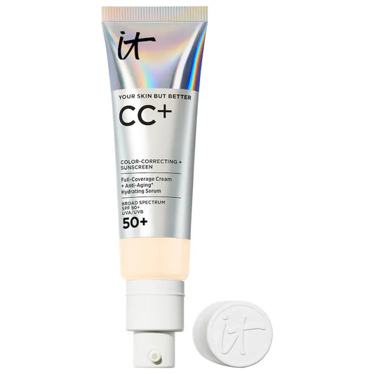IT Cosmetics - CC+ Cream Full Coverage Color Correcting Foundation with SPF 50+  **BAJO-PEDIDO**