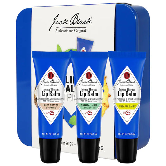 4Jack Black - Lip Balm Trio **BAJO-PEDIDO**