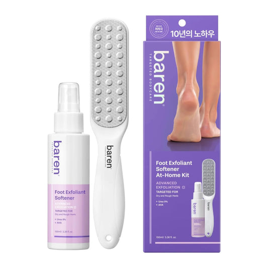Baren - Foot Exfoliant Softener at Home Kit