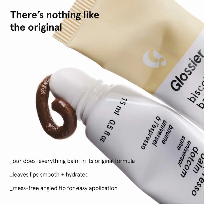 Glossier - Limited Edition Biscotti and Espresso Balm Dotcom Duo