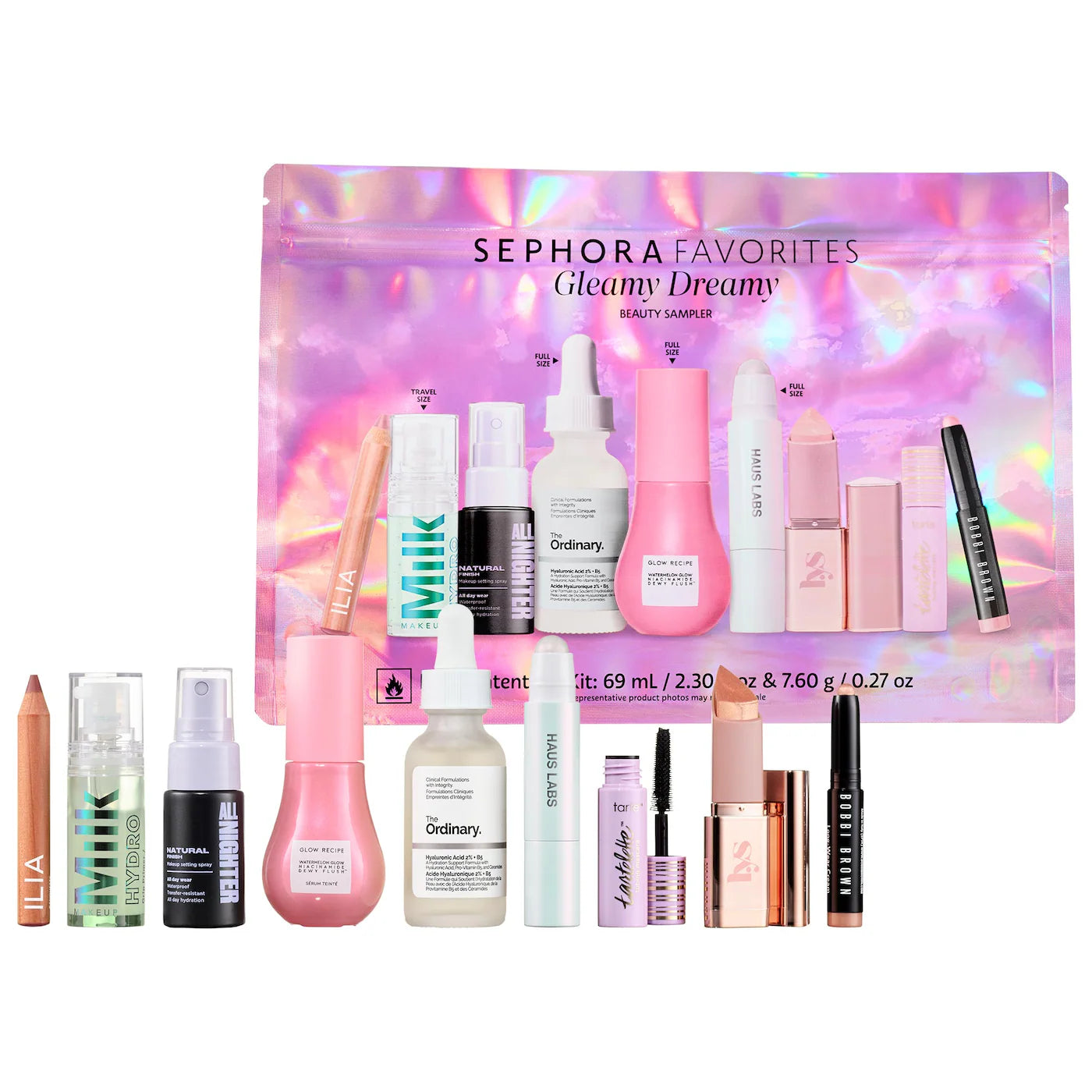 Sephora Favorites - Gleamy Dreamy Makeup and Skincare Value Set