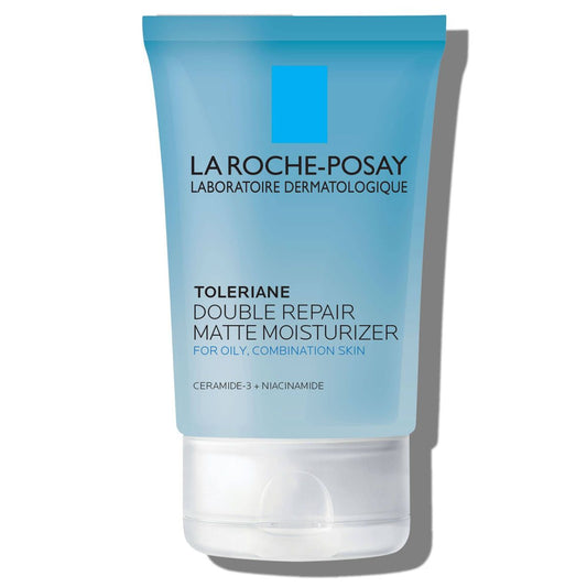La Roche - Posay, Toleriane Double Repair Matte Face Moisturizer, Daily Gel Face Moisturizer with Ceramide and Niacinamide for Oily Skin **BAJO-PEDIDO**