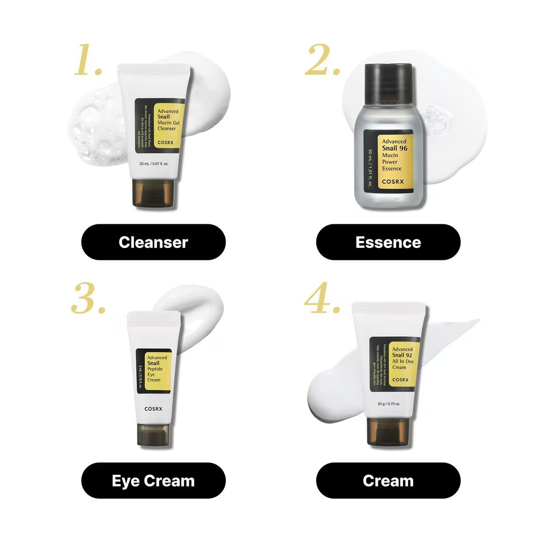 COSRX -  All About Snail Kit for Dry Skin & Dark Spots