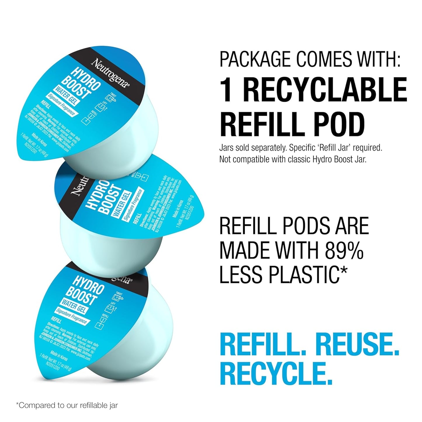 Neutrogena -  Hydro Boost Water Gel Refill Face Moisturizer