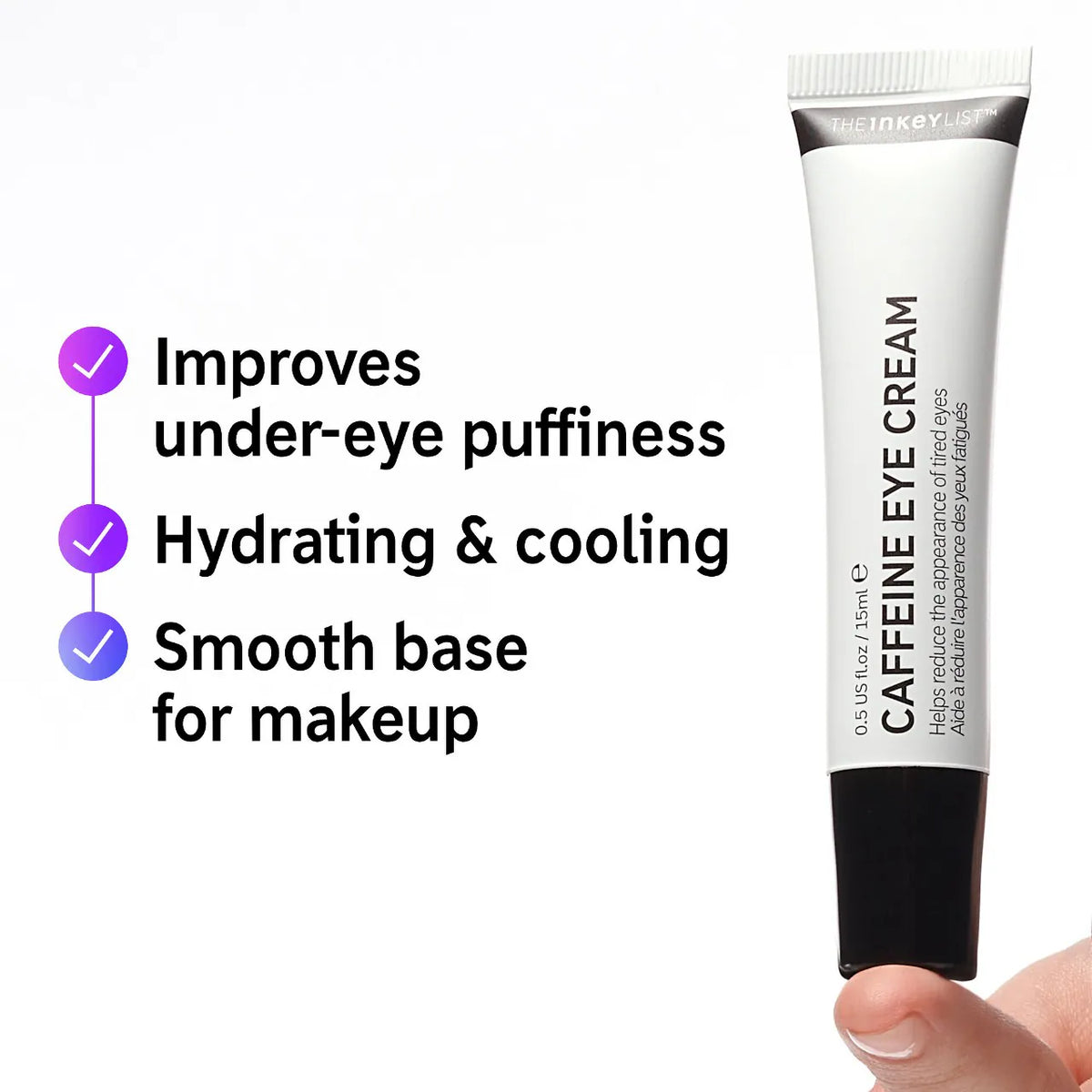 The INKEY List - De-puffing + Dark Circle Eye Cream