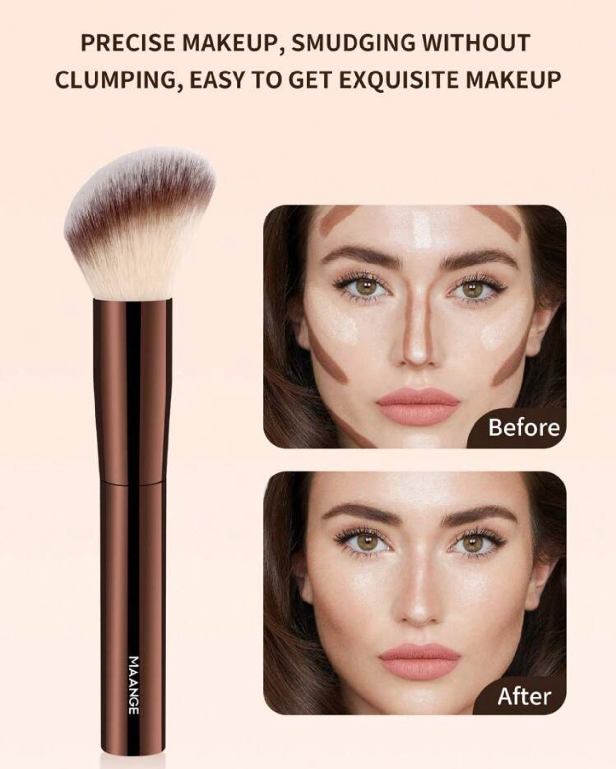 MAANGE - Brocha para CONTOUR en Polvo