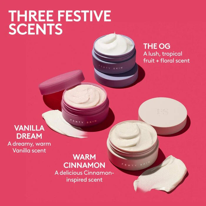 ✨Fenty Skin - Mini Cream Lil Butta Dropz  Whipped Oil Body Trio
