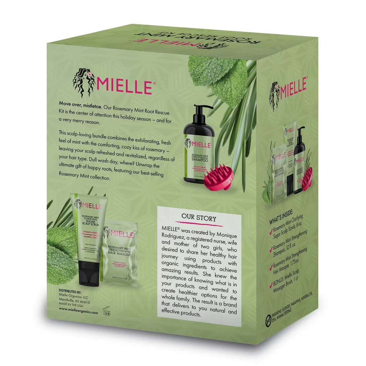 ✨Mielle Organics - Rosemary Mint Thickening Hair Treatment Cream Gift Set