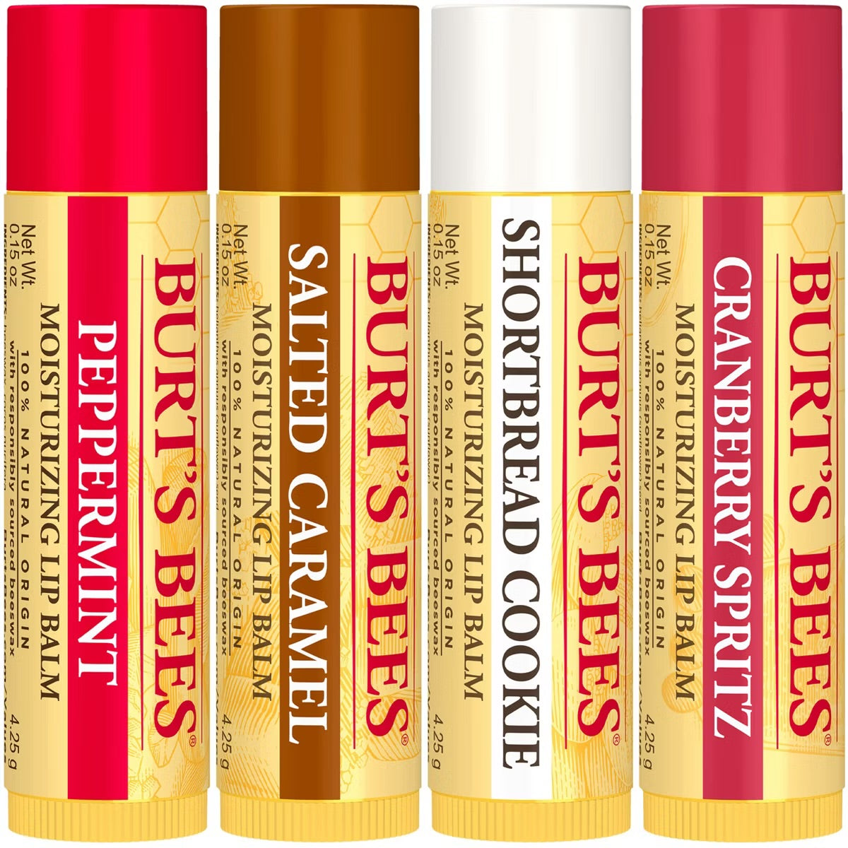 Burt's Bees - Lip Balm Festive Fix Gift Set- 4ct **BAJO-PEDIDO**