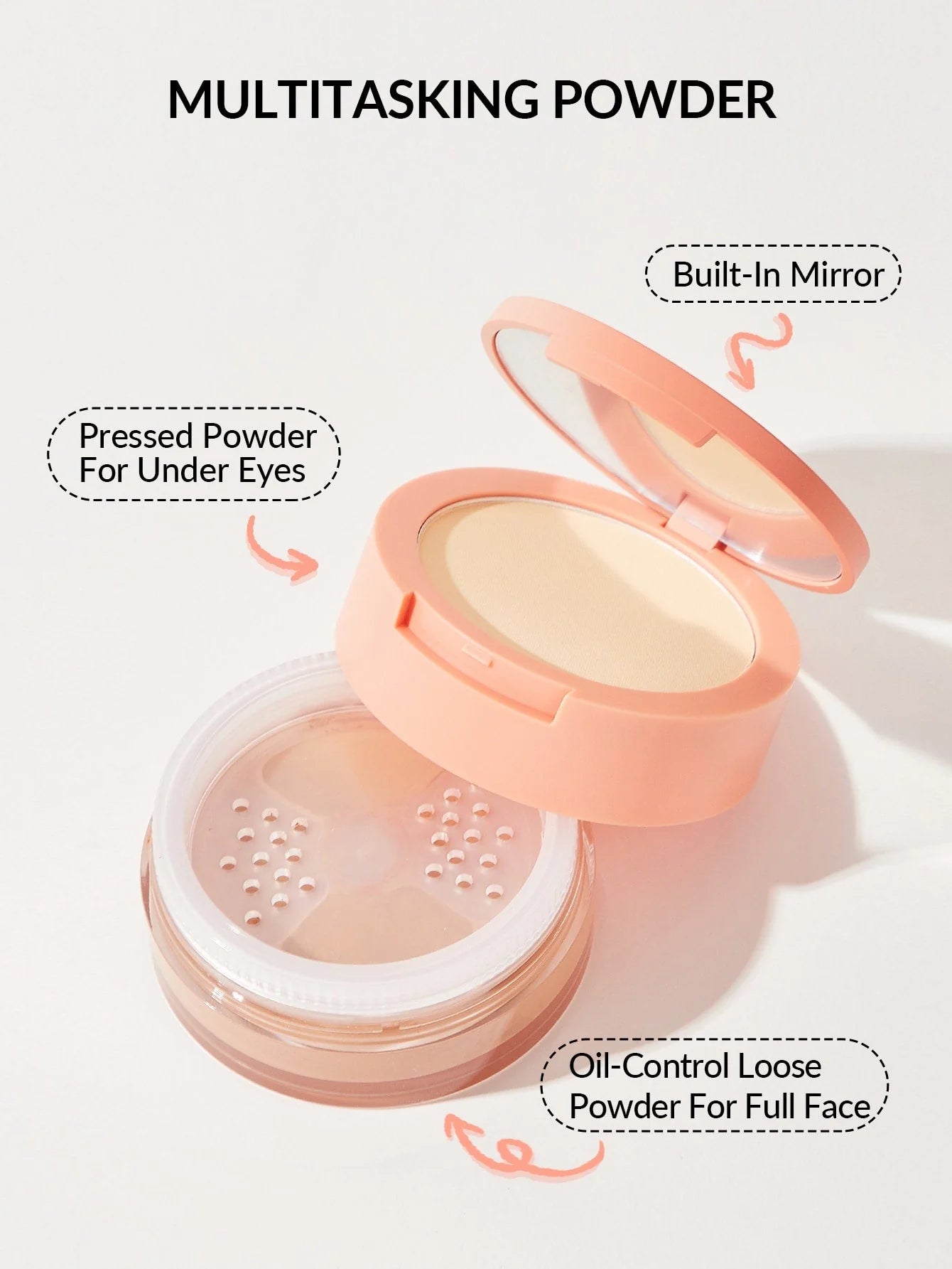 Polvo Insta-Ready Face & Under Eye Setting Powder Duo - Sheglam – Issey ...