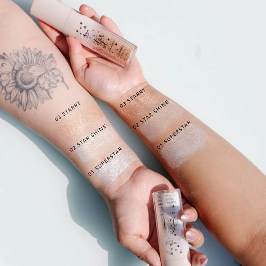 ✨Italia Deluxe - Polvo de Hadas Suelto Star Dust Loose Shimmer for Face, Hair, & Body