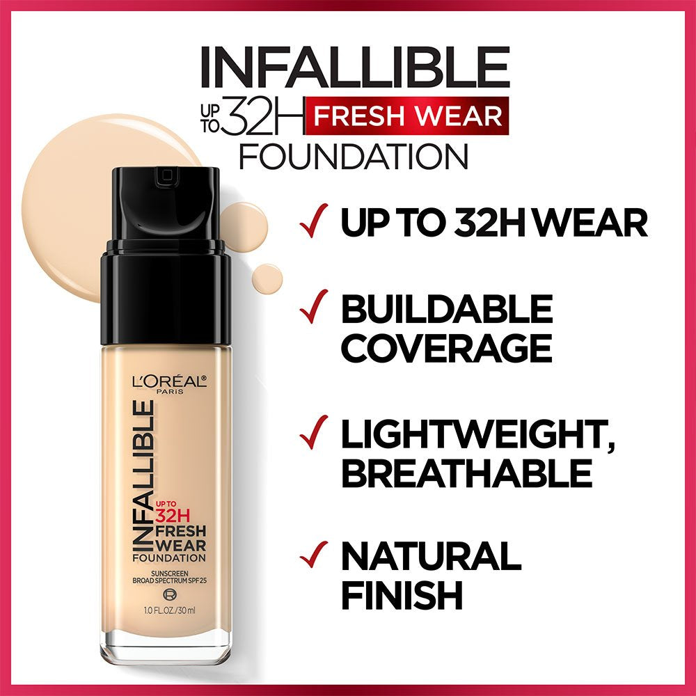 Base de Maquillaje Infallible 24/32HRS Fresh Wear - L’Oréal Paris