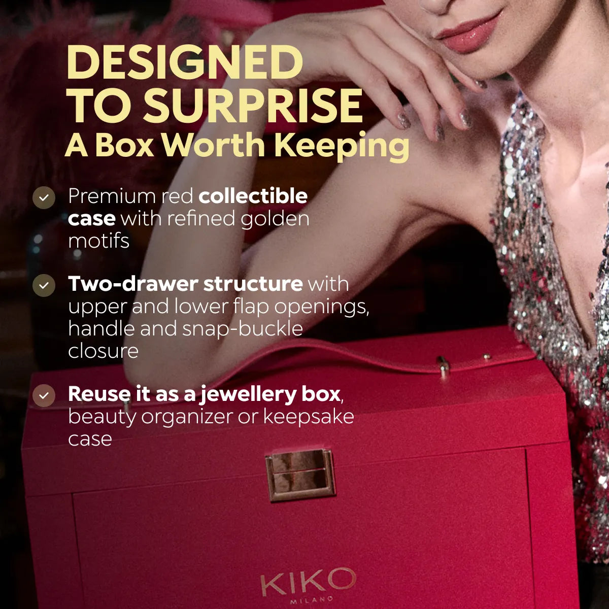 KIKO MILANO - TWIST 'N TWINKLE HOLIDAY ADVENT CALENDAR **BAJO PEDIDO**