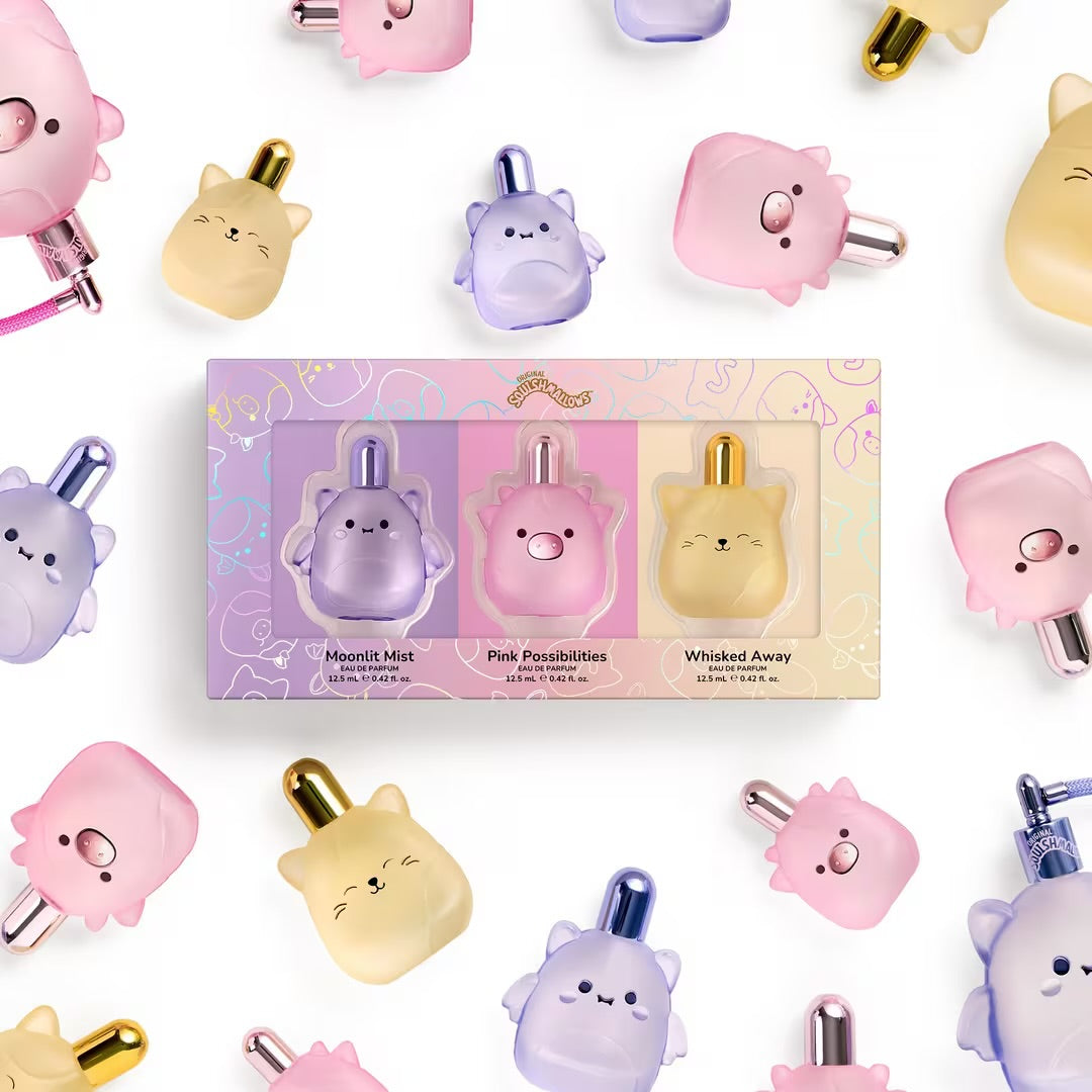 Squishmallows Fragances - Deluxe Mini Fragrance Coffret Set
