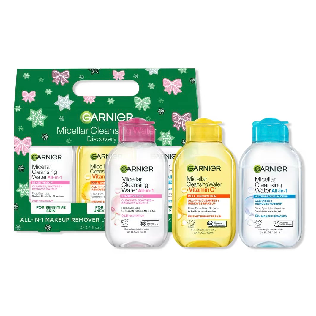 GARNIER - SkinActive Micellar Makeup Remover Holiday Kit
