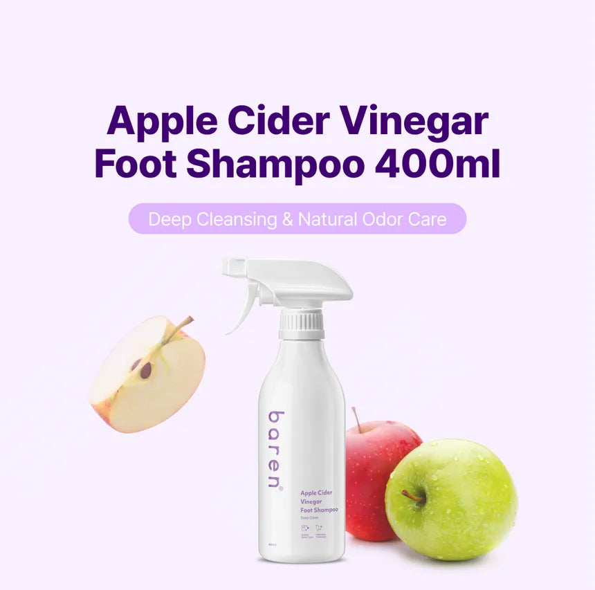 baren - Apple Cider Vinegar Foot Shampoo
