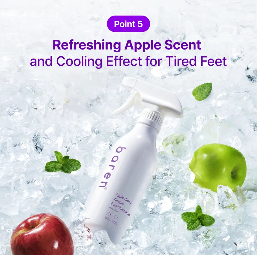 baren - Apple Cider Vinegar Foot Shampoo