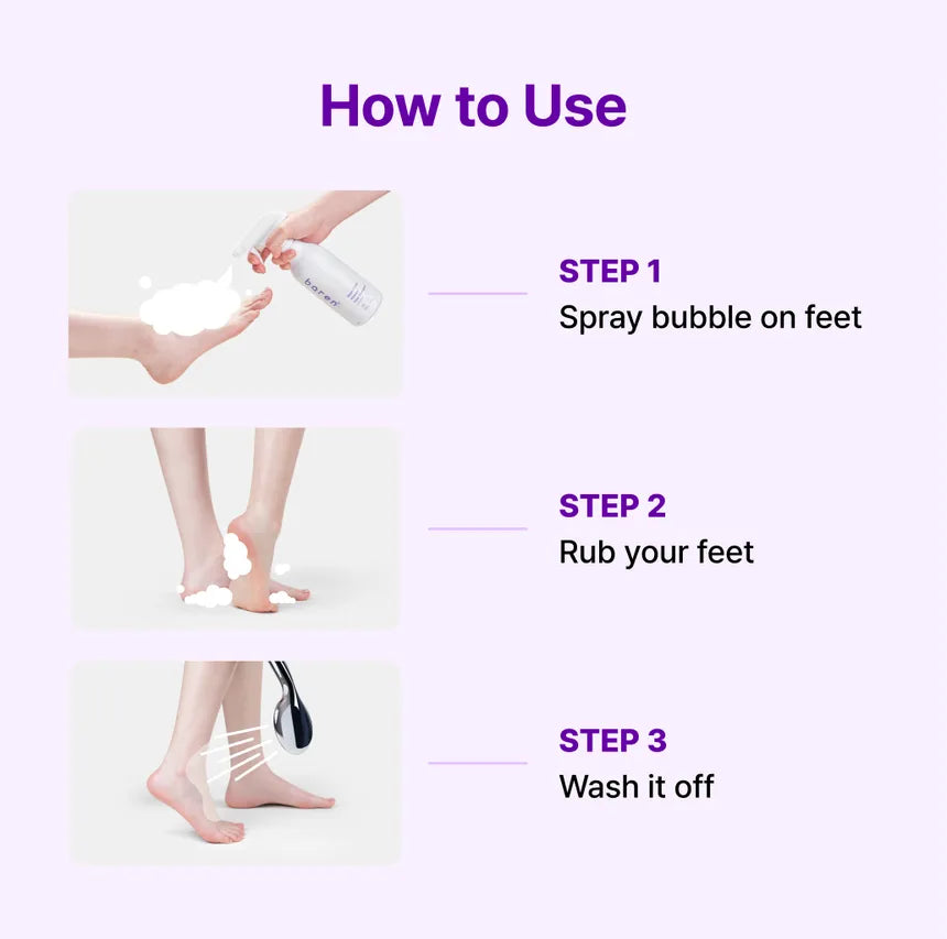 baren - Apple Cider Vinegar Foot Shampoo