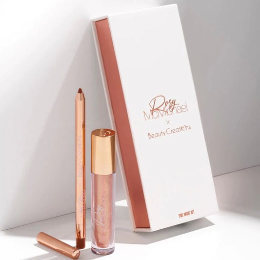 ✨Kit De Labios The Nude Kit - Rosy McMichael X Beauty Creations