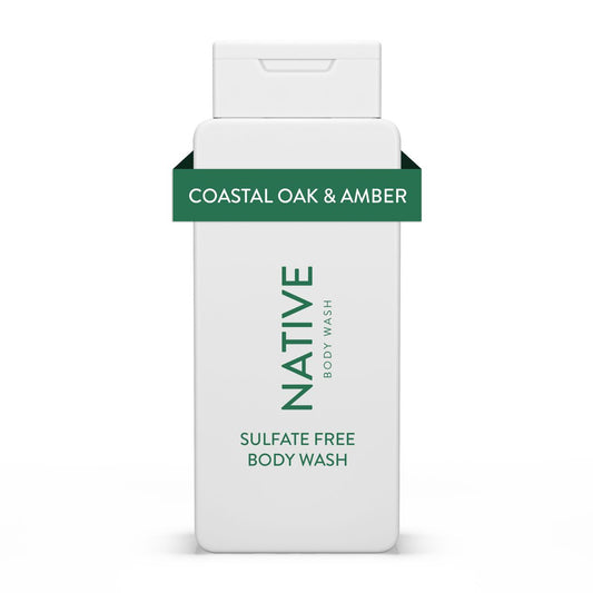 Native Body Wash - Coastal Oak & Amber - Sulfate Free - 18 fl oz **BAJO-PEDIDO**