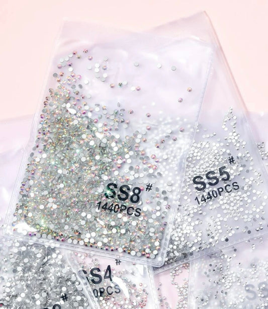 ✨5 Paquetes de Diamantes Multiusos Varios Tamaños #X773