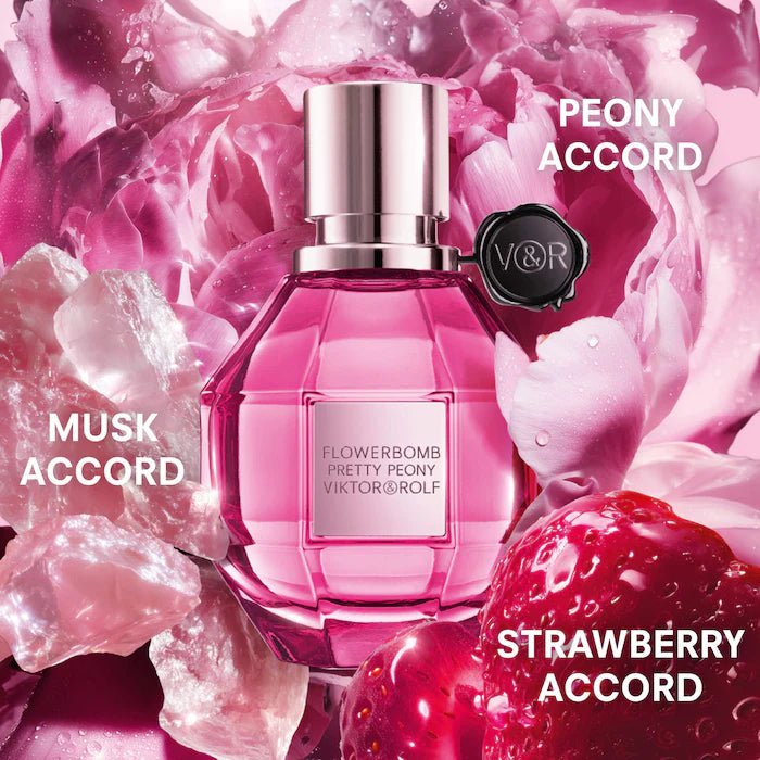 Viktor&Rolf - Flowerbomb Pretty Peony Eau De Parfum with Peony & Strawberry