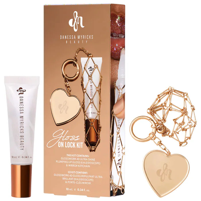 Danessa Myricks Beauty Lip Gloss On Lock Kit Makeup Gift Set **BAJO-PEDIDO**