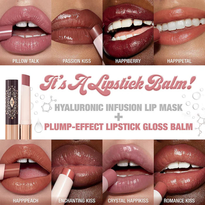 Charlotte Tilbury  Hyaluronic Happikiss Lipstick Balm **BAJO-PEDIDO**