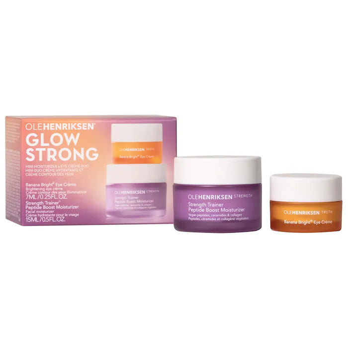 OLEHENRIKSEN Glow Strong Mini Moisturizer + Eye Cream Duo **BAJO PEDIDO**