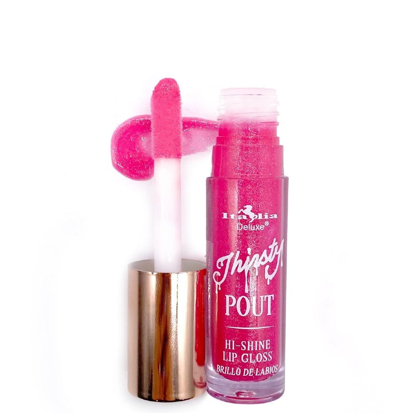 Thirsty Pout Hi-Shine Lip Gloss - Italia Deluxe