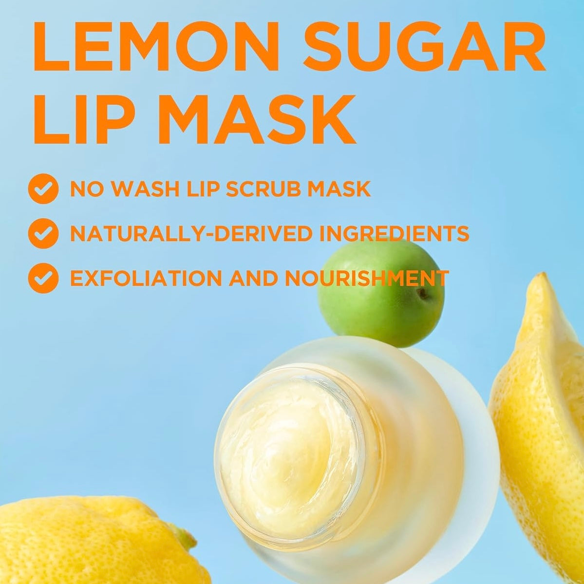 Tocobo - Exfoliante Labial Lemon Sugar Scrub Lip Mask
