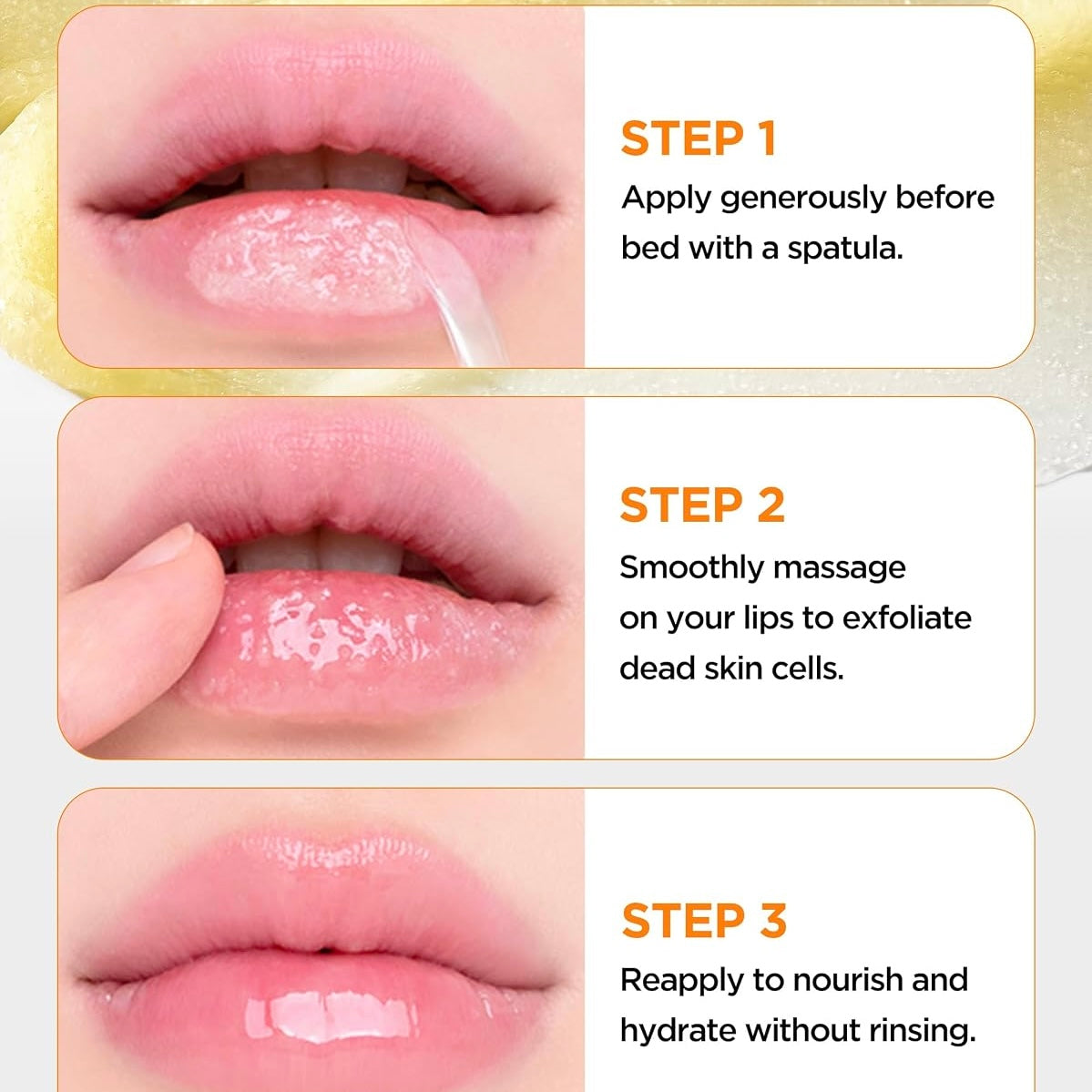 Tocobo - Exfoliante Labial Lemon Sugar Scrub Lip Mask