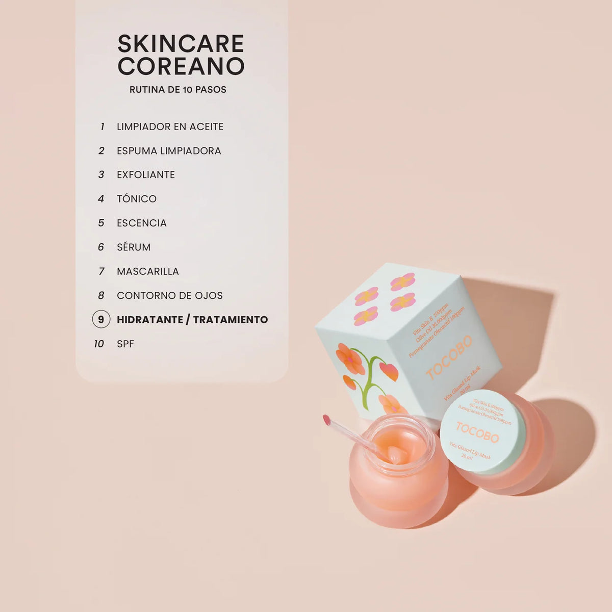 Tocobo - Vita Glazed Lip Mask
