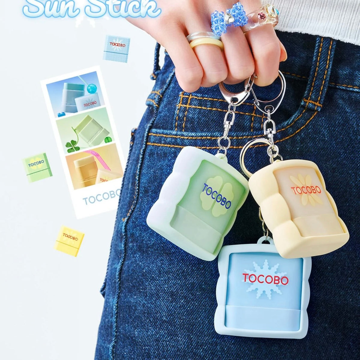 TOCOBO - Key Ring Green
