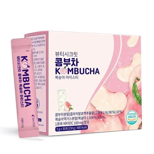 Boto - Suplemento Alimenticio Beauty Secret Kombucha Peach Ice Tea