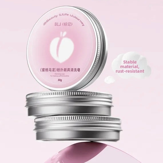 BLJ - Candy Color Puff and Brush Cleaning Soap