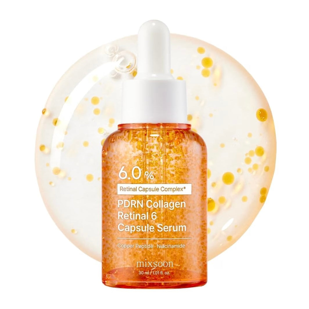 Mixsoon - Sérum PDRN Collagen Retinal 6 Capsule