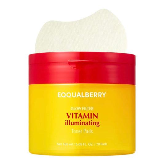 EQQUALBERRY - Vitamin Illuminating Toner Pad