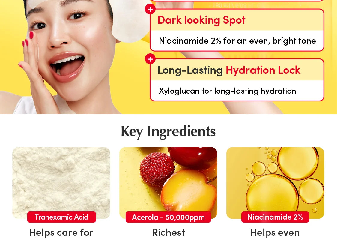 EQQUALBERRY - Vitamin Illuminating Toner Pad