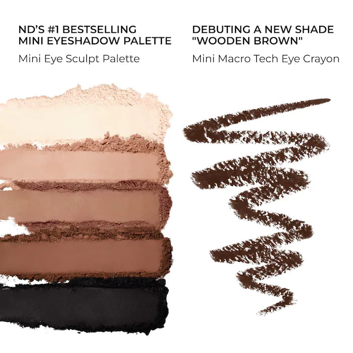 NATASHA DENONA - Mini Eye Sculpt Eyeshadow Palette & Eye Crayon Pencil Duo Makeup Gift Set **BAJO PEDIDO**