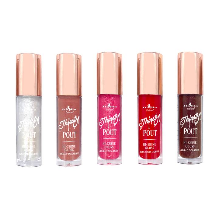 Thirsty Pout Hi-Shine Lip Gloss - Italia Deluxe