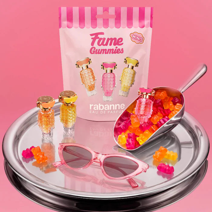 Rabanne Fame - Gummies Mini Trio Perfume Gift Set **BAJO PEDIDO**