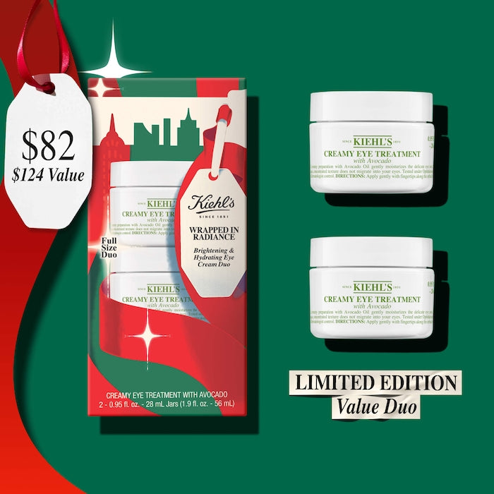 Kiehl's Since 1851 - Wrapped in Radiance Avocado Eye Cream Duo **BAJO PEDIDO**